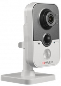 Видеокамера IP HiWatch DS-I214W(B) 4-4мм цветная корп.:белый фото