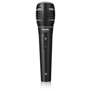 Микрофон проводной BBK CM114 2.5м черный фото