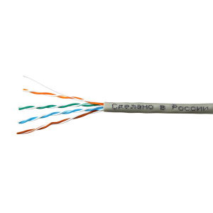 Кабель UTP cat. 5e, медь, 4 пары, 0,51мм, одножильный, внешний, SkyNet CSP-UTP-4-CU-OUT, 305м