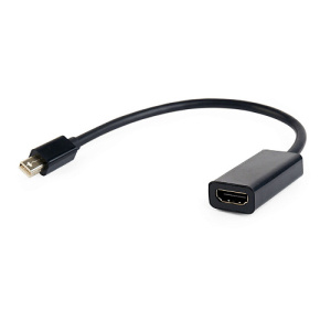 Переходник miniDisplayPort-HDMI, Cablexpert A-mDPM-HDMIF-02 фото