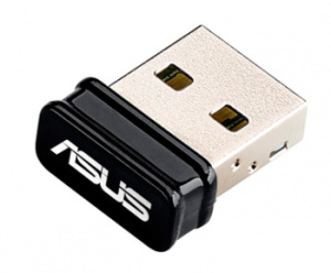 Сетевой адаптер WiFi Asus USB-N10 Nano USB 2.0 (ант.внутр.)