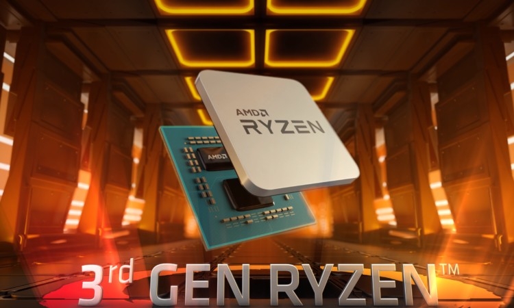 AMD выпустила процессоры третьего поколения Ryzen 7 3700X и Ryzen 9 3900X