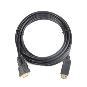 Кабель DisplayPort-DVI 1,0м, Черный, Cablexpert CC-DPM-DVIM-1M фото