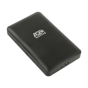 изображение Корпус для жесткого диска 2.5", USB 3.0, AgeStar 3UBCP3 (BLACK), черный