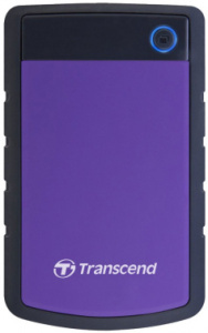 Внешний жесткий диск 2.5" USB3.0 Transcend 4Tb StoreJet 25H3P (TS4TSJ25H3P) Anti-Shock Black-Violet