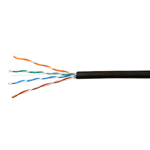 Кабель UTP cat. 5e, медь, 4 пары, 0,46мм, одножильный, внешний, SkyNet CSL-UTP-4-CU-OUT, 305м