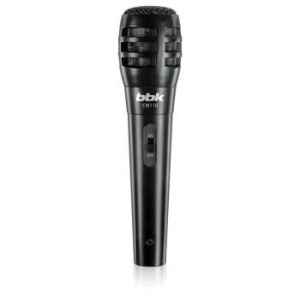 Микрофон проводной BBK CM110 2.5м черный фото