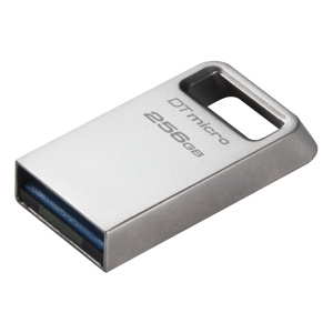 Накопитель USB 3.2 - 256Gb Kingston DTMC3G2/256GB Data Traveler Micro, Серебро фото