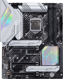 Материнская плата Asus PRIME Z590-A Soc-1200 Intel Z590 4xDDR4 ATX AC`97 8ch(7.1) 2.5Gg RAID фотография