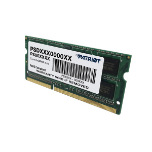 Память DIMM DDR3 4Gb PC-12800 Patriot PSD34G160081H фото