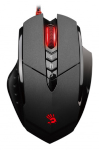 Мышь A4 Bloody V7 черный оптическая (3200dpi) USB игровая (7but) фото