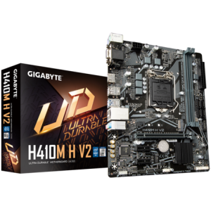 Мат. плата GigaByte H410M H V2, LGA-1200 фотография