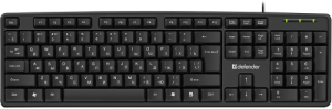 Клавиатура Defender Element HB-520, USB, черный фото
