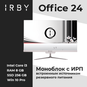 Моноблок IRBY Office-W-i3121-8-0-240-N-H610-032 изображение