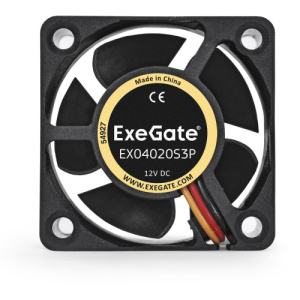 Вентилятор для корпуса Exegate EX04020S3P (6500об/мин, 40 мм)