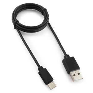 Кабель USB 2.0 Type-C 1.8м, Черный, Гарнизон GCC-USB2-AMCM-6 фото