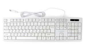 Клавиатура Gembird KB-8355U, USB, белый фото
