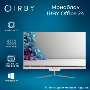 Моноблок IRBY Office-W-i5124-8-1000-240-N-H610-022 изображение