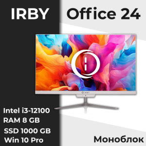 Моноблок IRBY Office-W-i3121-8-0-1-N-H610-022 изображение