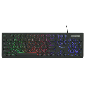 Клавиатура Gembird KB-240L, USB, черный фото