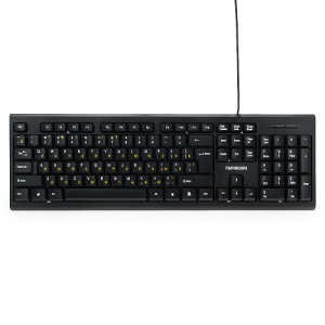 Клавиатура Гарнизон GK-120, USB, черный фото