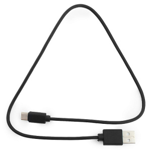 Кабель USB 2.0 Type-C 0,5м, Черный, Гарнизон GCC-USB2-AMCM-0.5M фото
