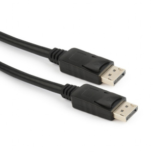 Кабель DisplayPort-DisplayPort 1,0м, Черный, Gembird CC-DP-1M фото