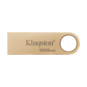 Накопитель USB 3.2 - 128Gb Kingston DTSE9G3/128GB DataTraveler SE9 G3, золотистый фото