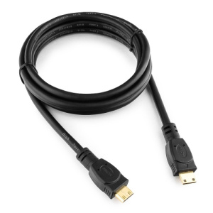 Кабель miniHDMI-miniHDMI 1,8м, v1.4, Черный, Cablexpert CC-HDMICC-6 фото