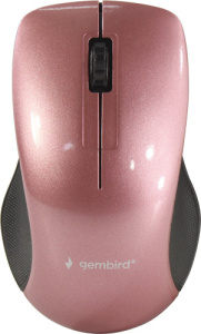 Беспроводная мышь Gembird MUSW-370, розовый, 1000dpi фото