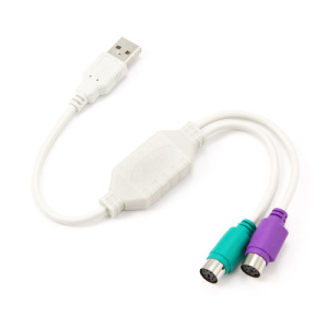 Конвертер PS/2 устройства -> USB порт Cablexpert UAPS12, 2xPS/2 /AM, блистер фото
