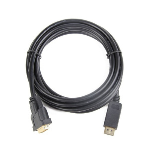 Кабель DisplayPort-DVI 3,0м, Черный, Cablexpert CC-DPM-DVIM-3M фото