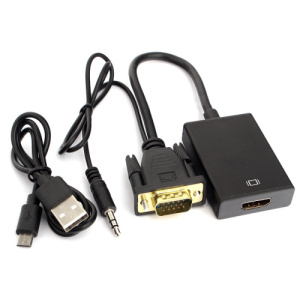 Переходник VGA-HDMI, Cablexpert A-VGA-HDMI-01 фото