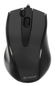 Проводная мышь A4TECH N-500F, черный, 1200dpi фото