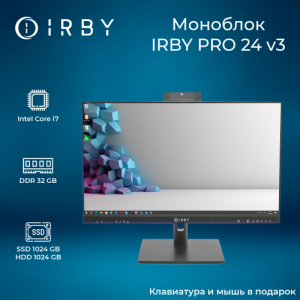 Моноблок IRBY Pro 24 V3-B-i7127-32-1000-1-N-H610-010 изображение