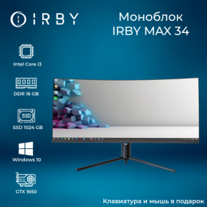 Моноблок IRBY MAX 34-B-i3121-16-0-1-N-H610-212 изображение