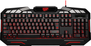 Игровая клавиатура Defender Doom Keeper GK-100DL, USB, черный фото