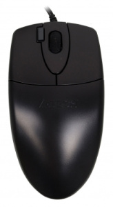 Мышь A4 OP-620D черный оптическая (1000dpi) USB (4but) фото
