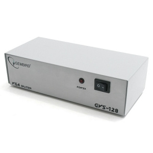 Разветвитель VGA, Cablexpert GVS128, 1 комптютер - 8 мониторов, 1.4v фото